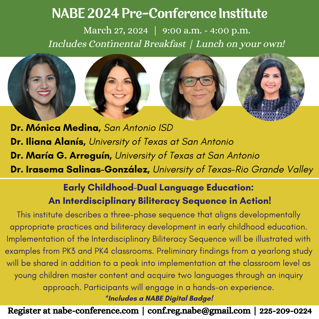 Conference Events NATIONAL ASSOCIATION FOR BILINGUAL EDUCATION